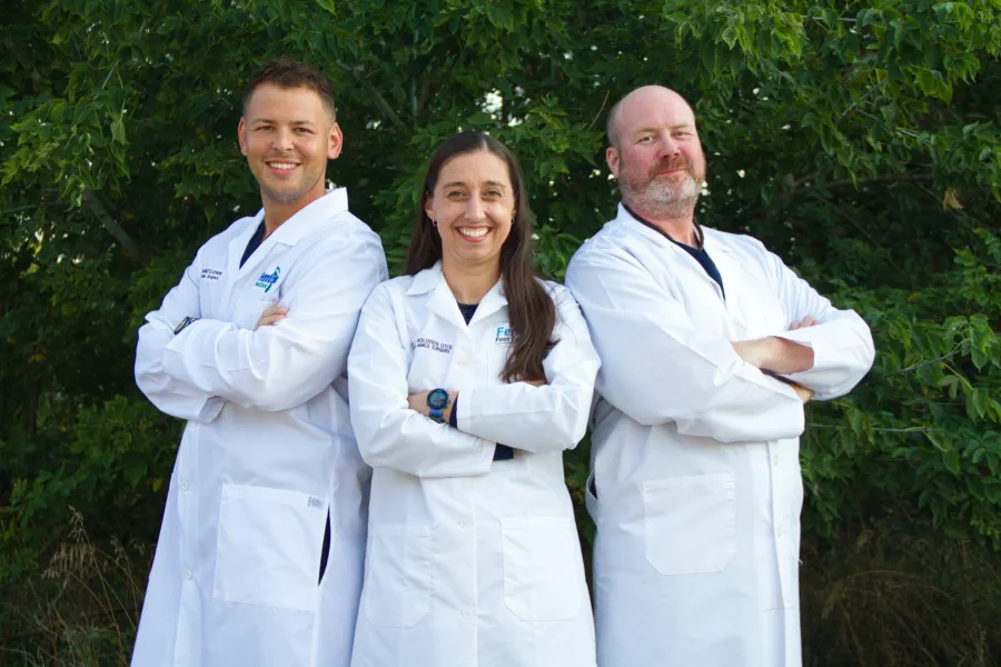 Dr Ron Lowe, Dr Holdren, & Dr Hirt Highland Foot and Ankle